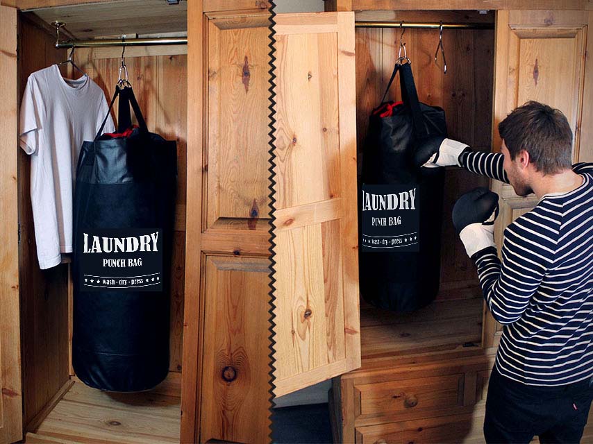 Laundry Punch Bag huismerk kopen in de aanbieding Laundry Punch Bag huismerk kopen in de aanbieding
