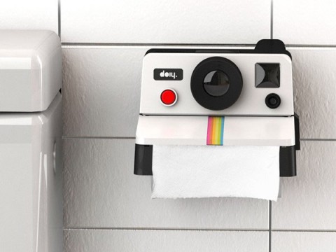 Toiletrolhouder Polaroid